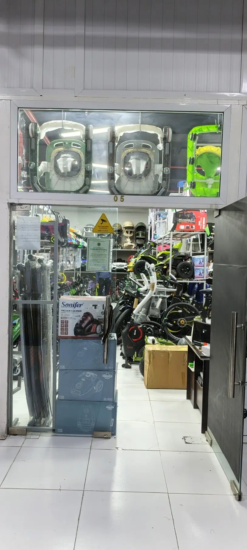 dükan Gala tigirler
